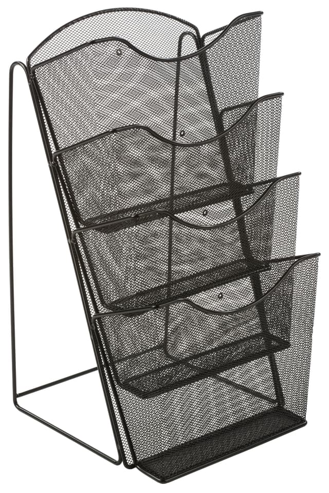 Mesh Counter Magazine Rack | Steel Wire | Displays2Go