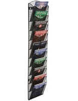 Mesh Wall Magazine Rack, Powder Coated