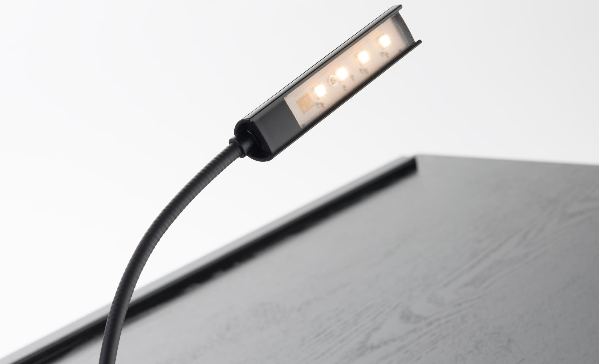 Podium light on low power setting