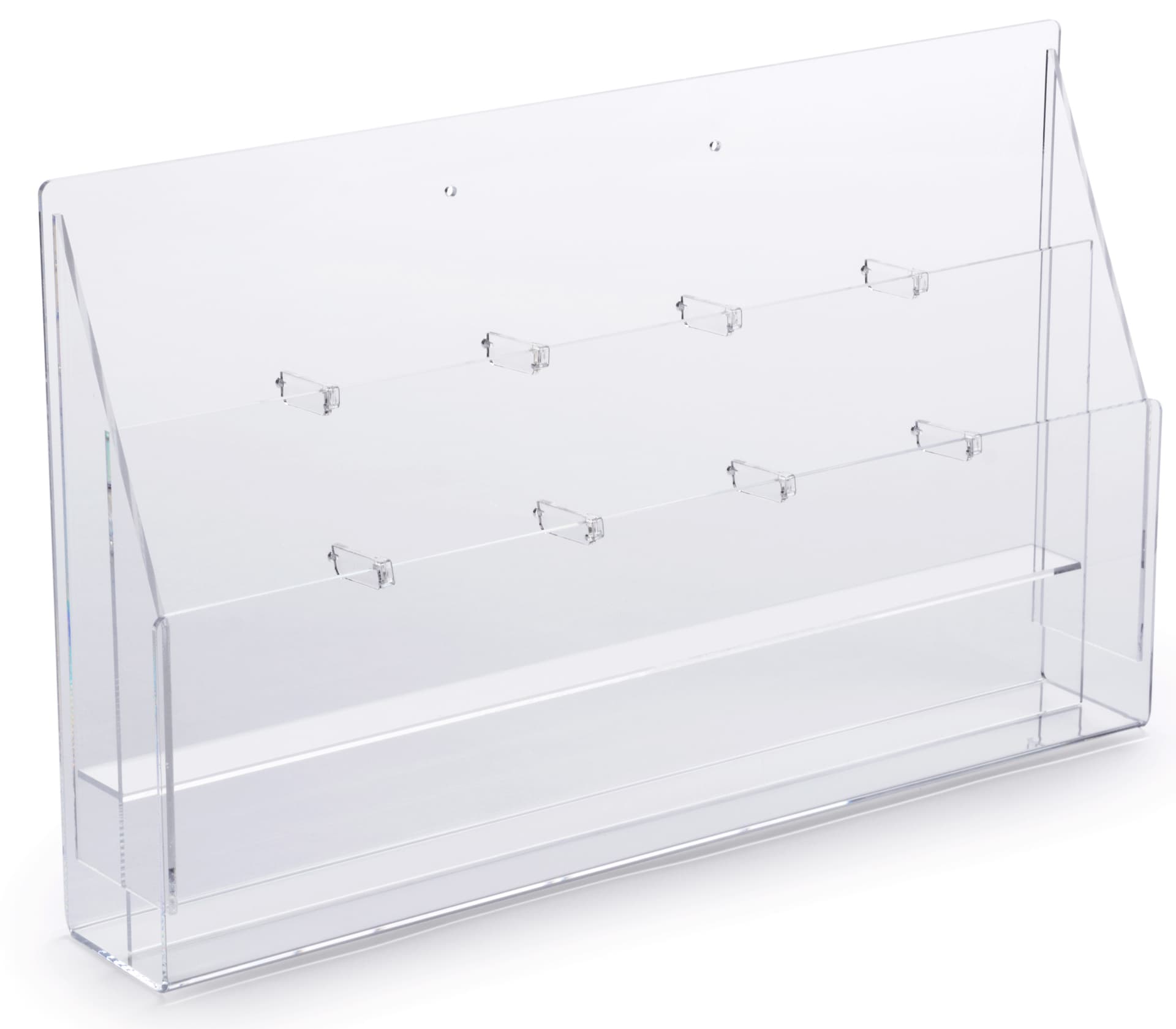 Wall Mount Lucite Brochure Holder