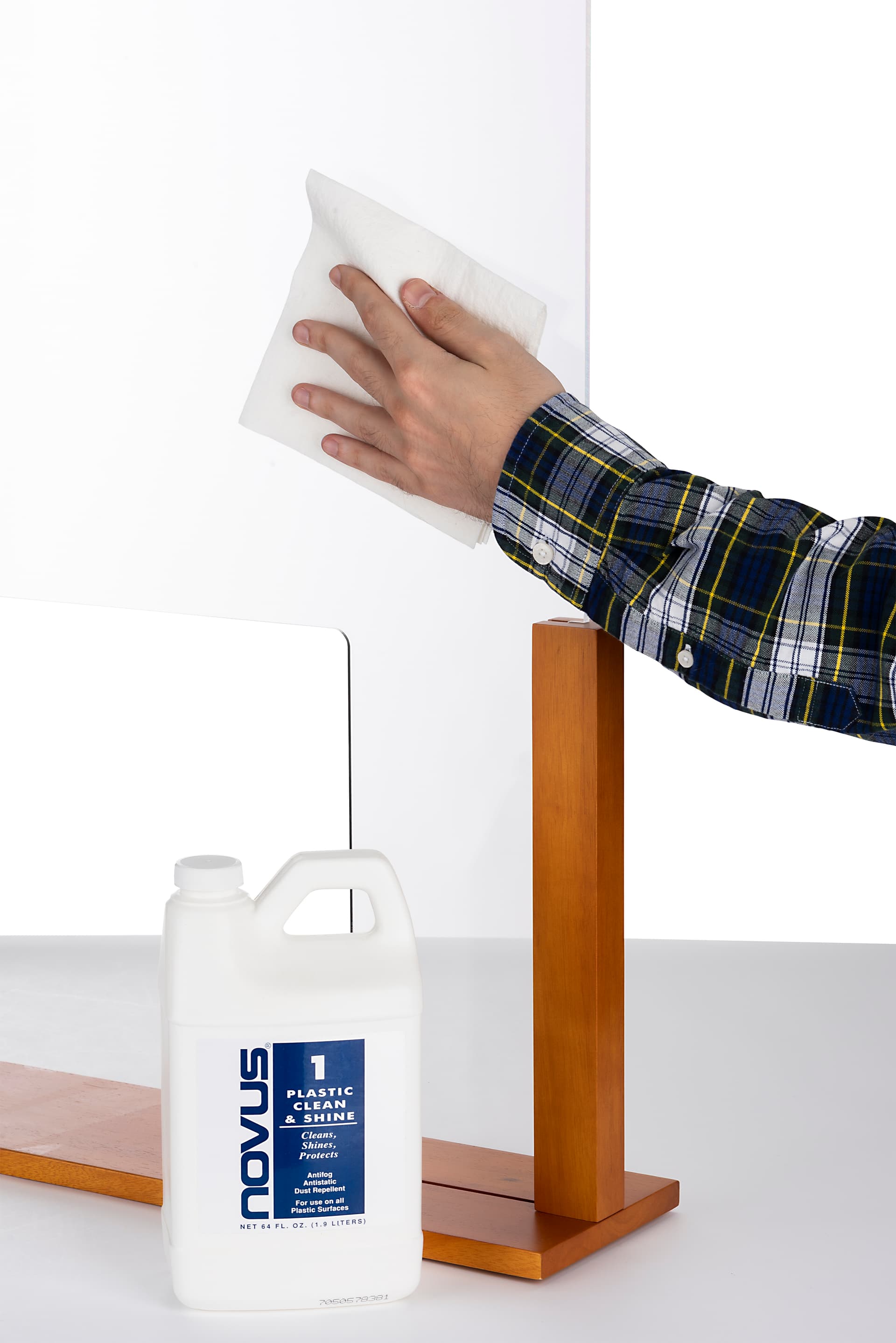 NOVUS acrylic cleaning solution with no harsh chemicals