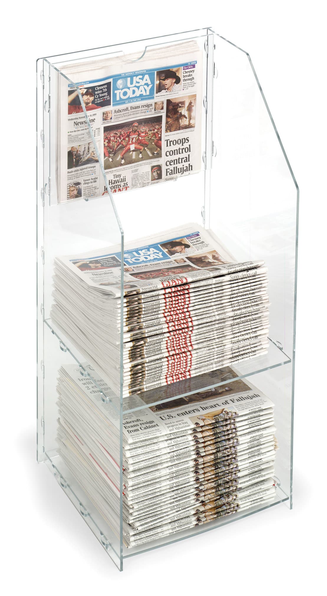 newspaper rack