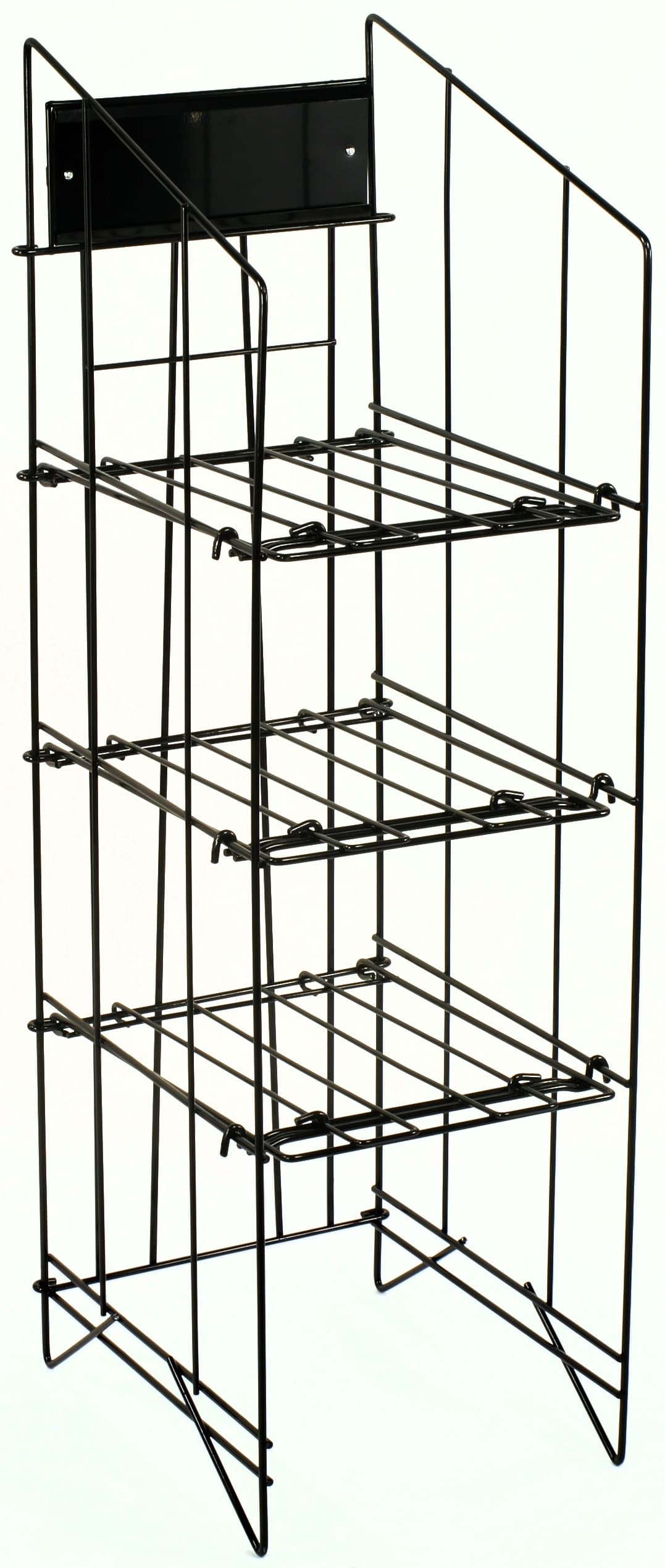 Black Wire Newspaper Racks