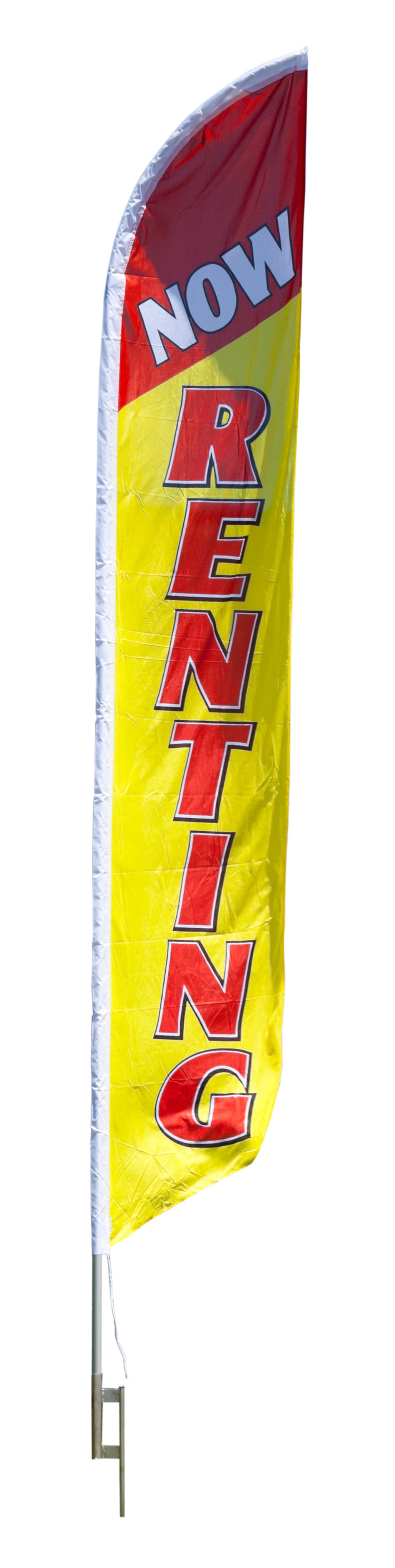 For Rent Feather Flag