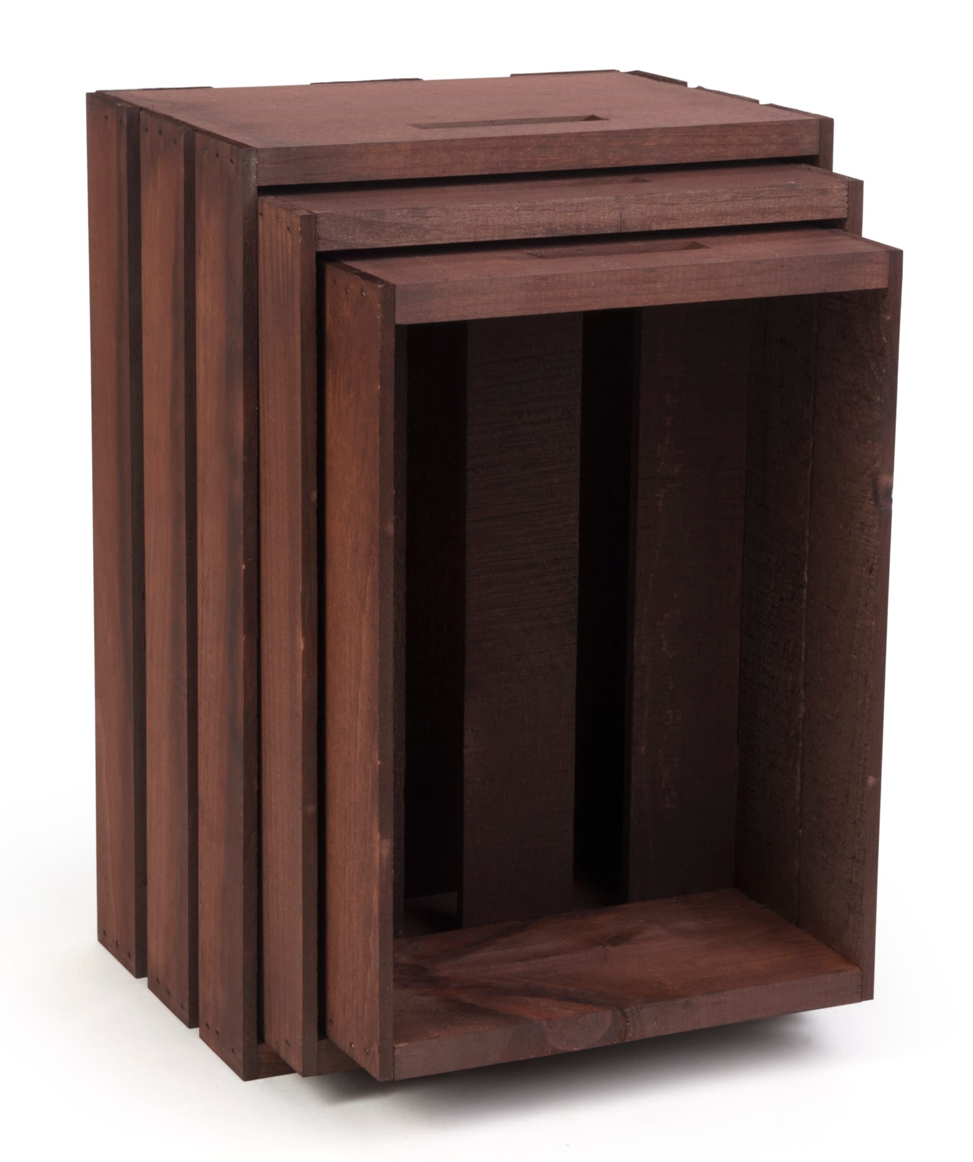 Wood Display Crates with Northern White Pine