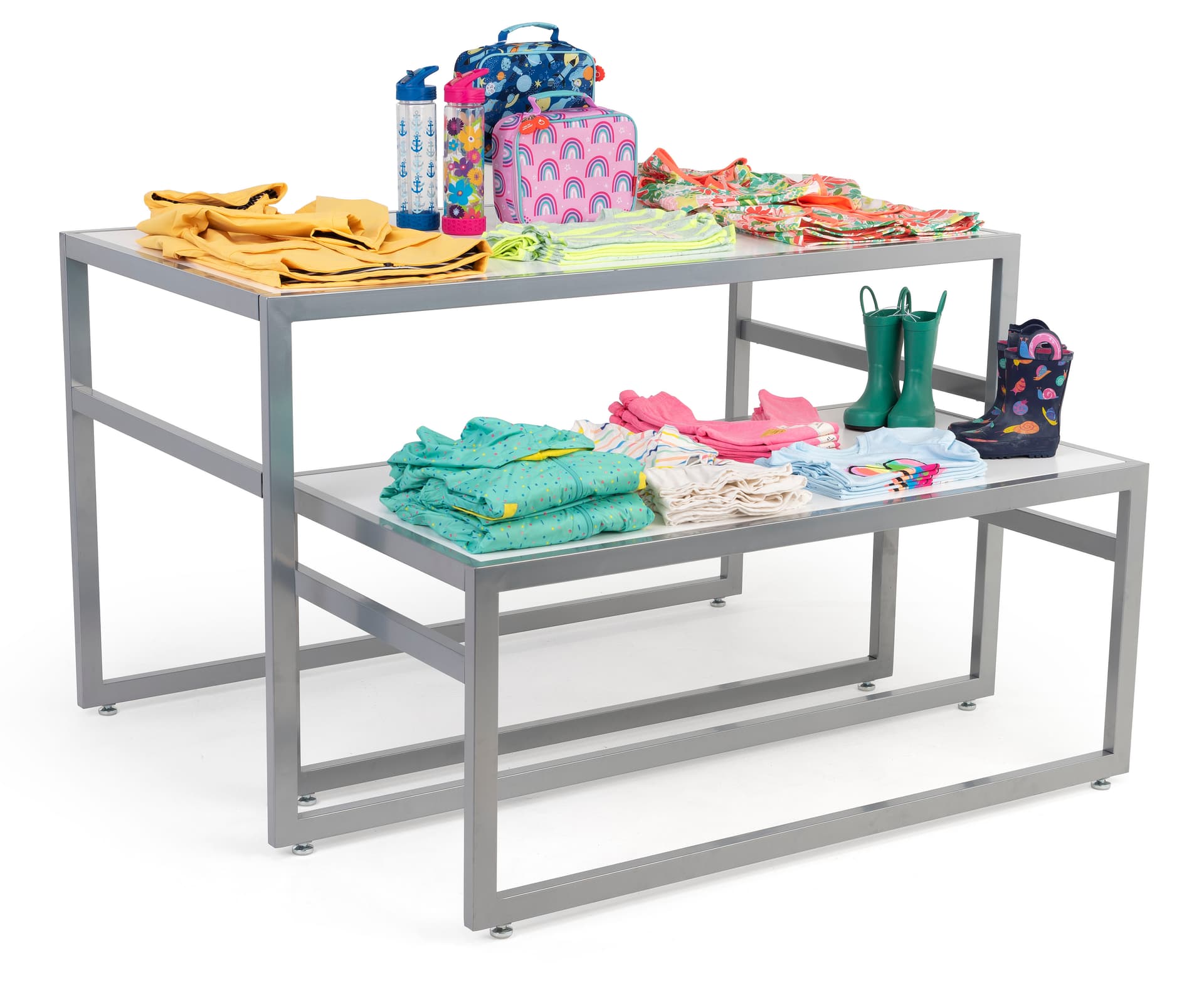 White Nesting Tables