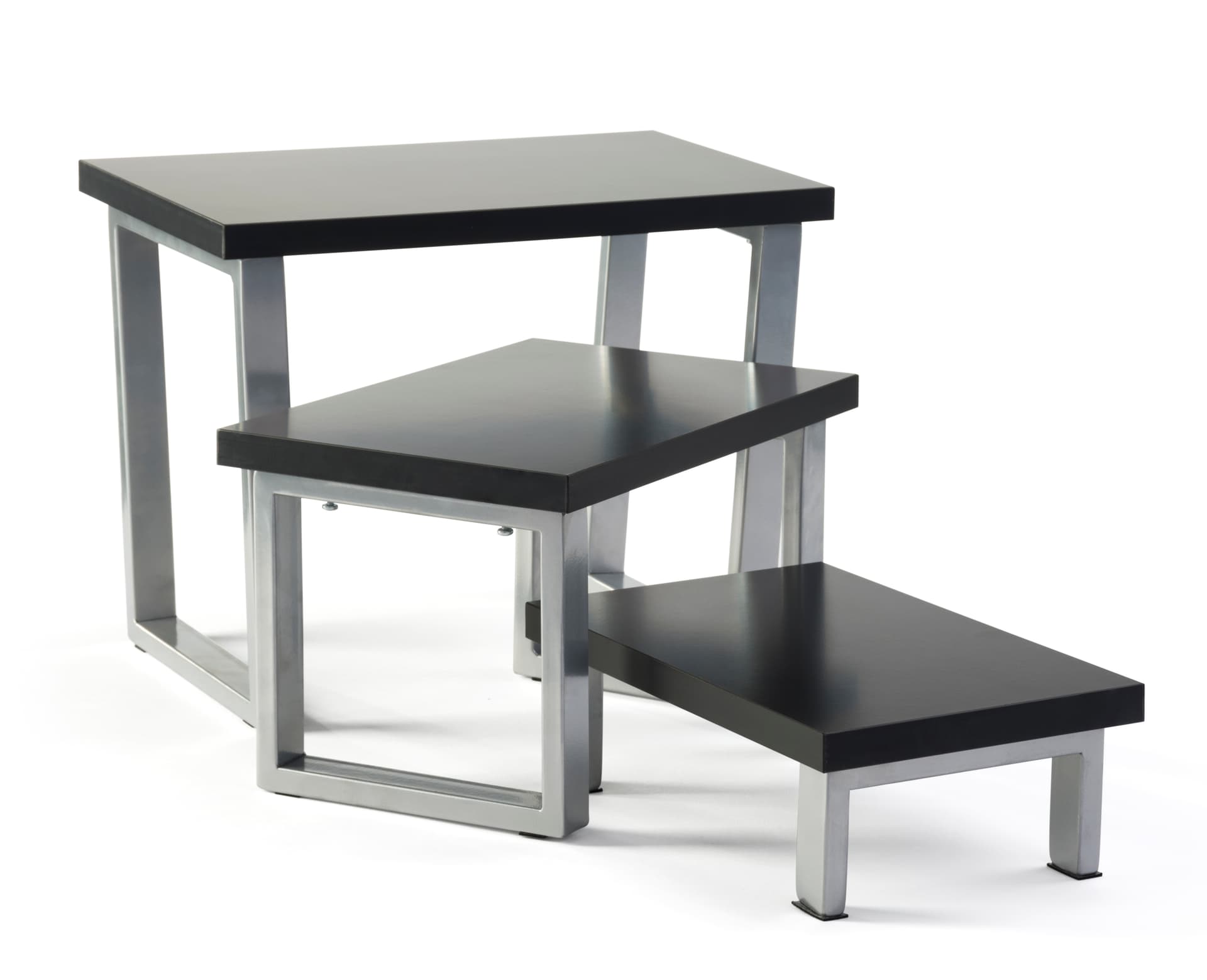 Stylish Black Nesting Risers