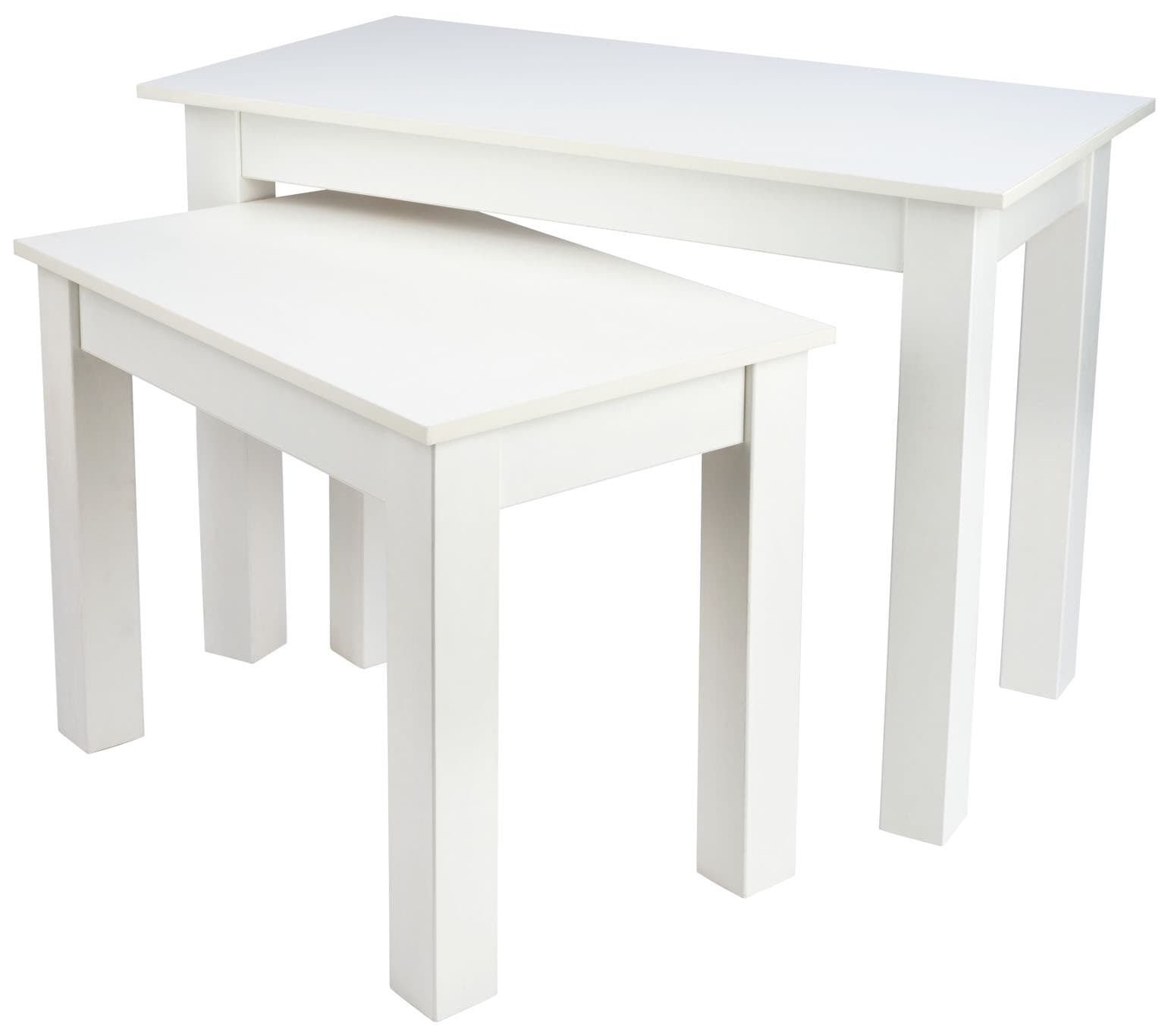 Small Nesting Table Set with Melamine Finish