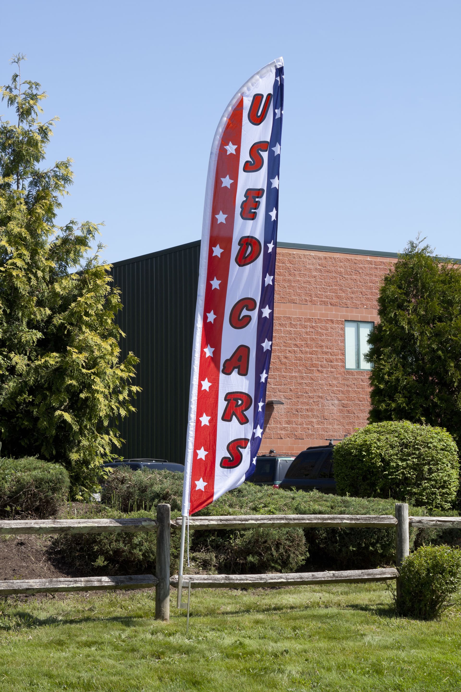 car dealer flags