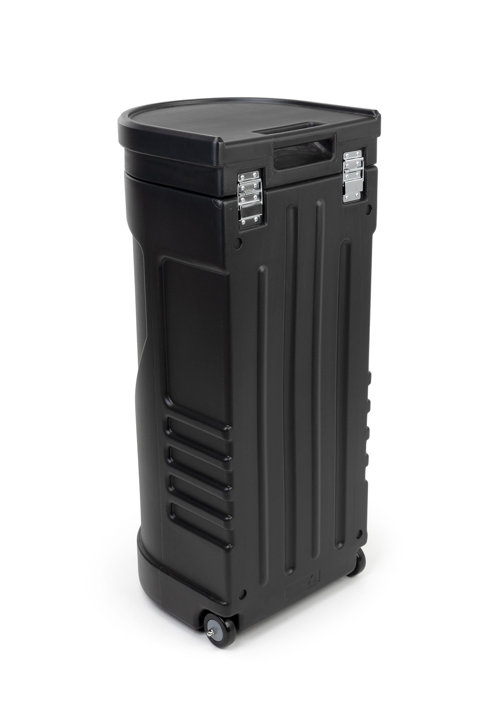 travel case podium stand - dual usability is perfect for people on the move