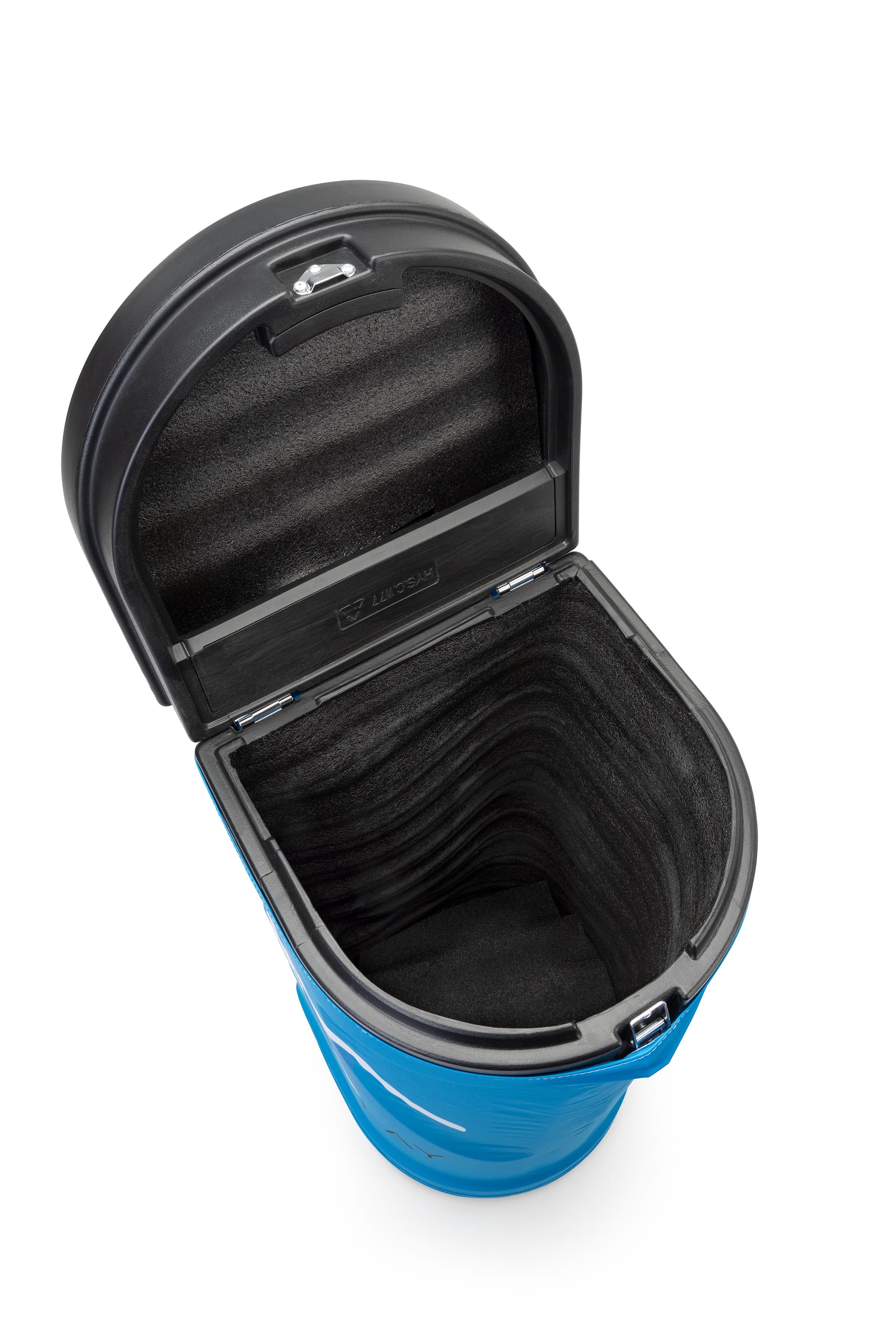case to counter conversion kit with padded foam to secure products during transport