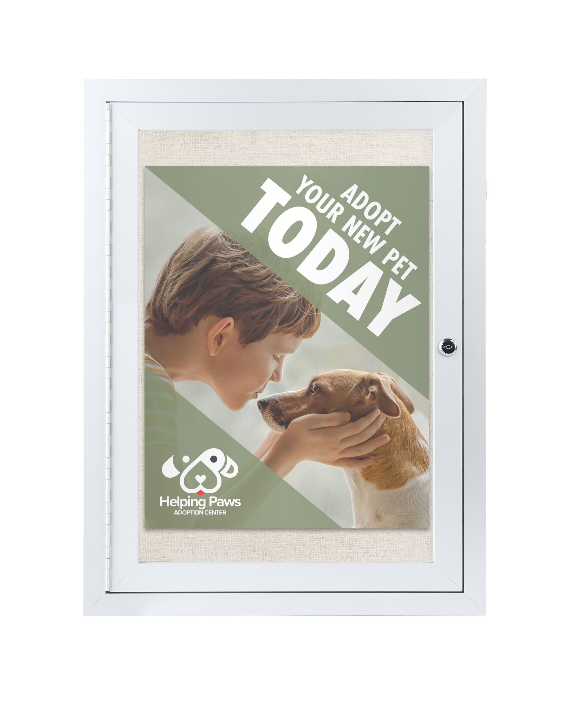 weather-resistant outdoor enclosed bulletin boards for businesses