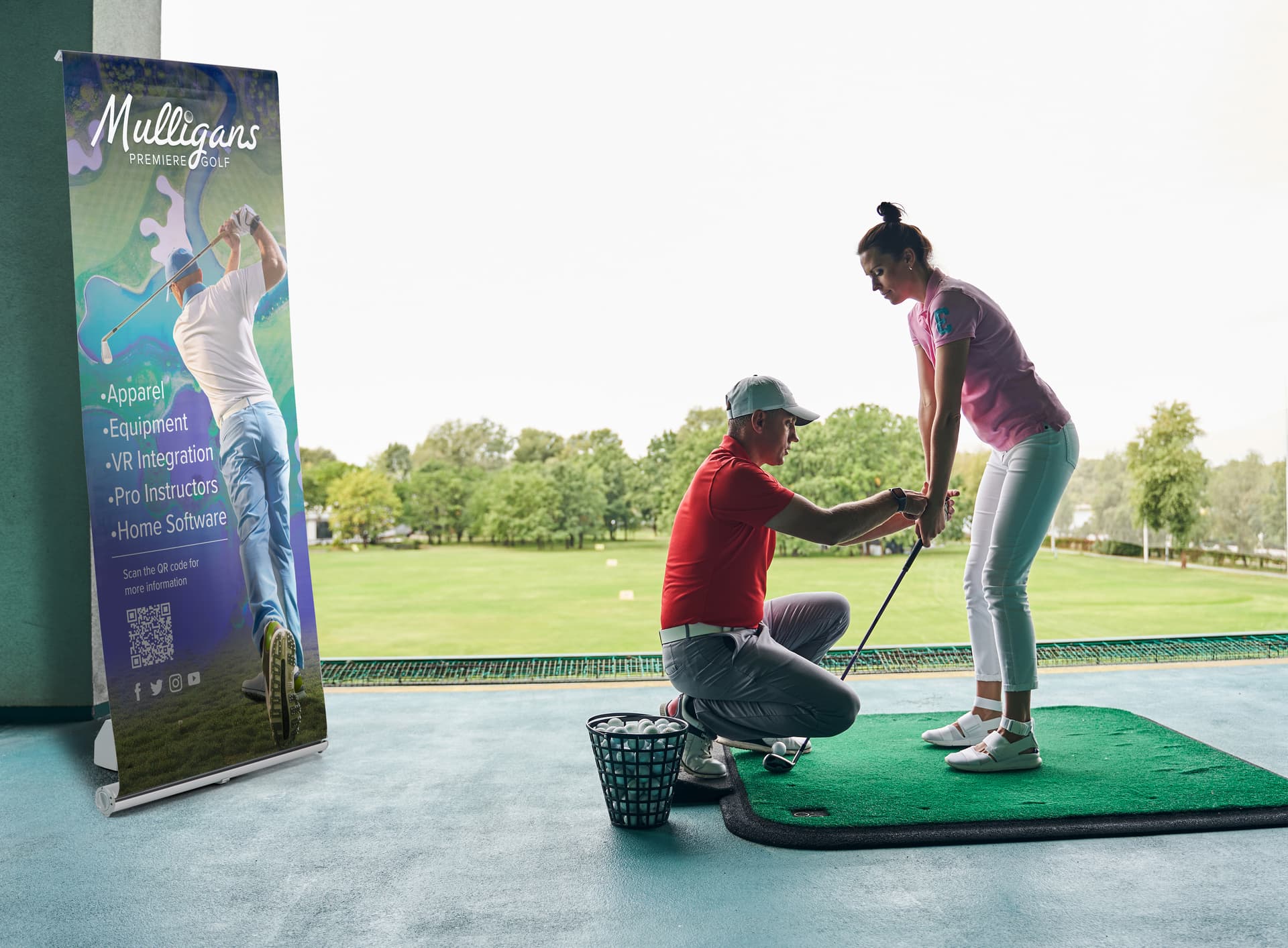 Weighted outdoor banner stand for indoor or outdoor use
