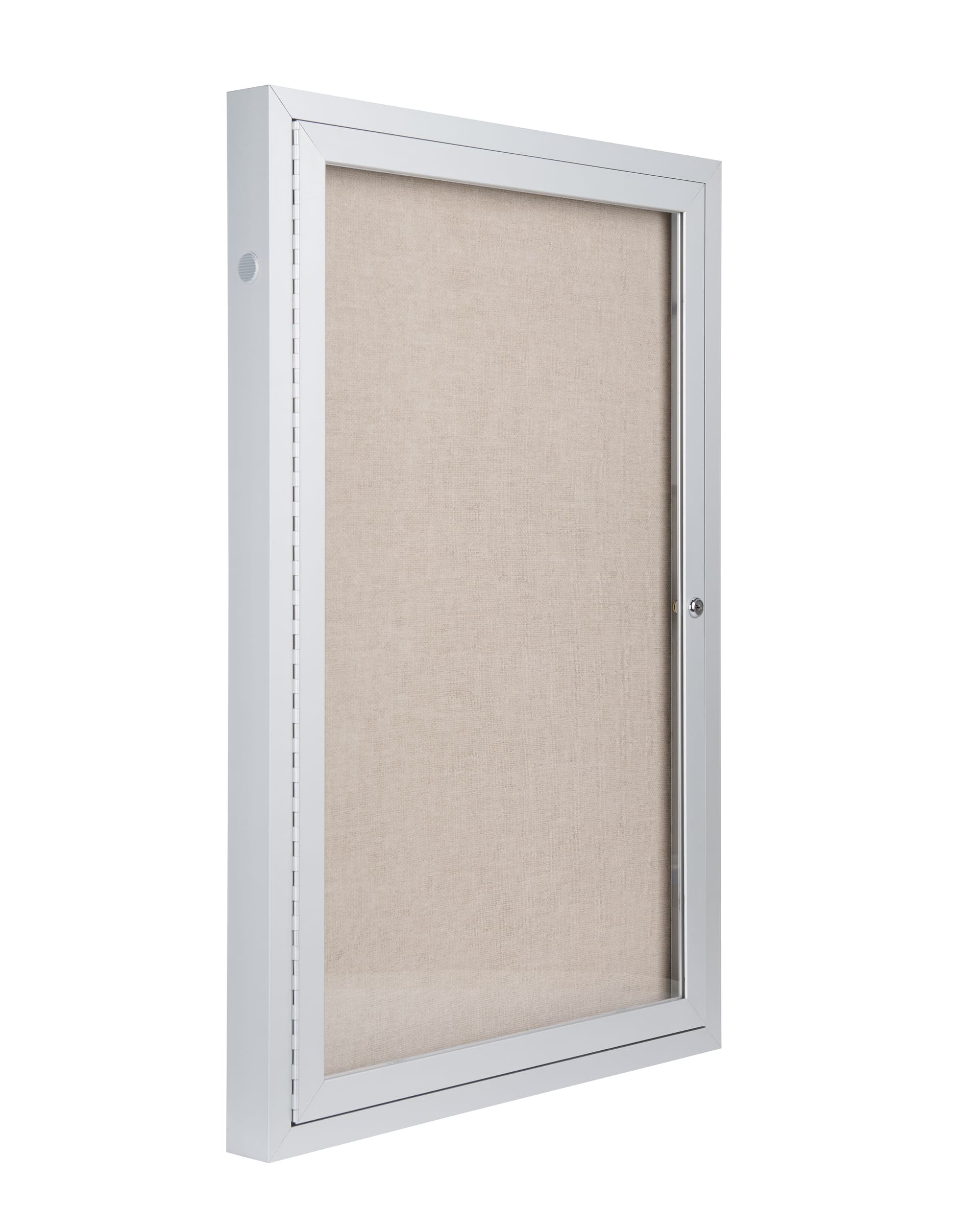 outdoor enclosed bulletin boards with aluminum cabinet frame