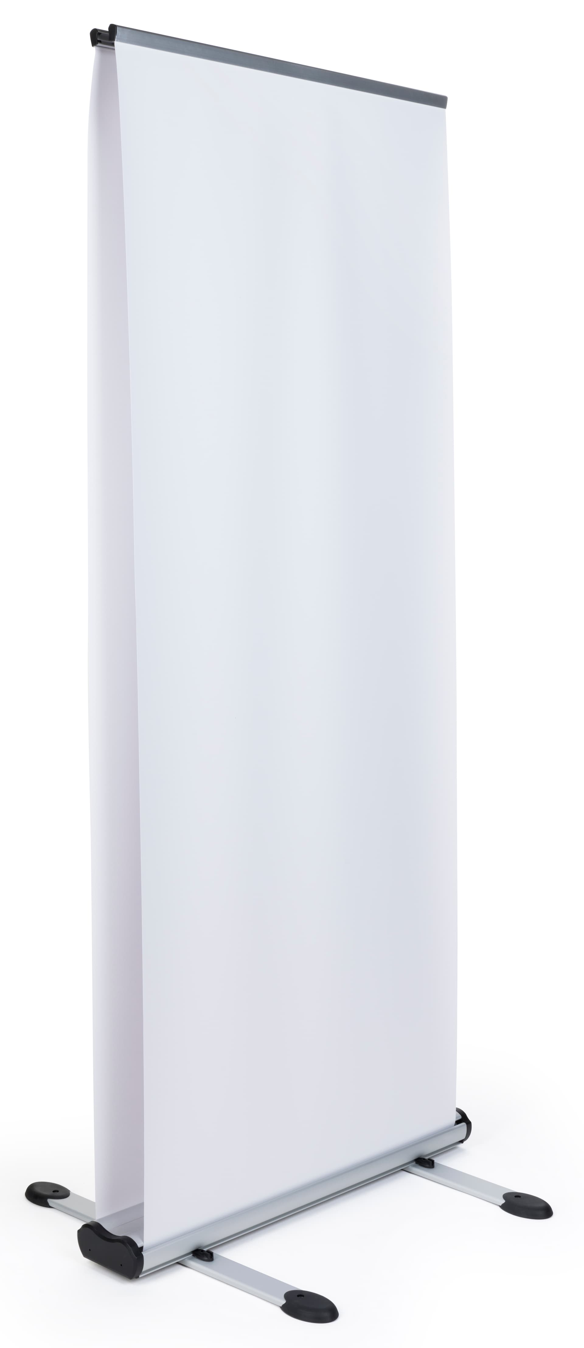 Outdoor double-sided banner display stand 79" tall