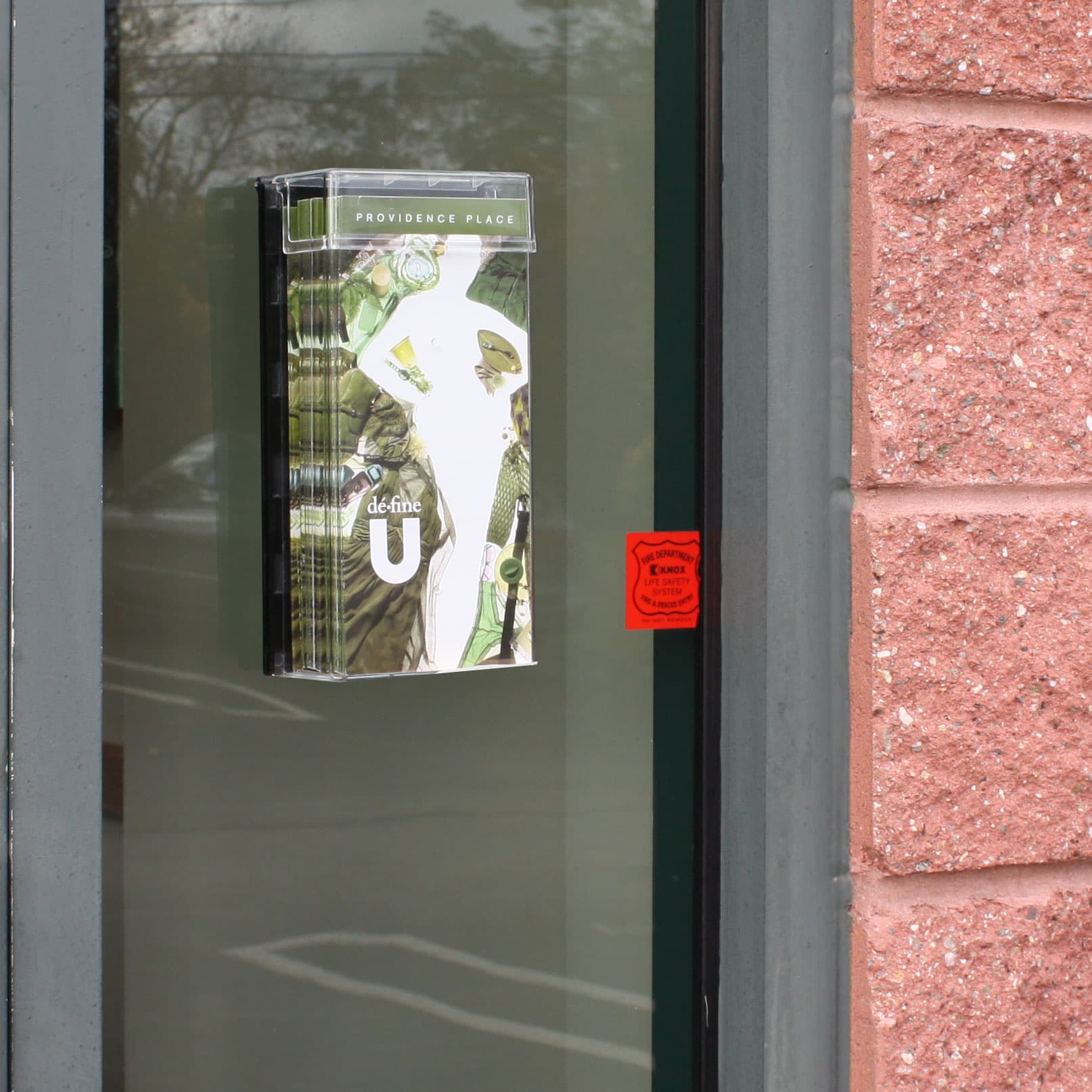 outdoor leaflet holders