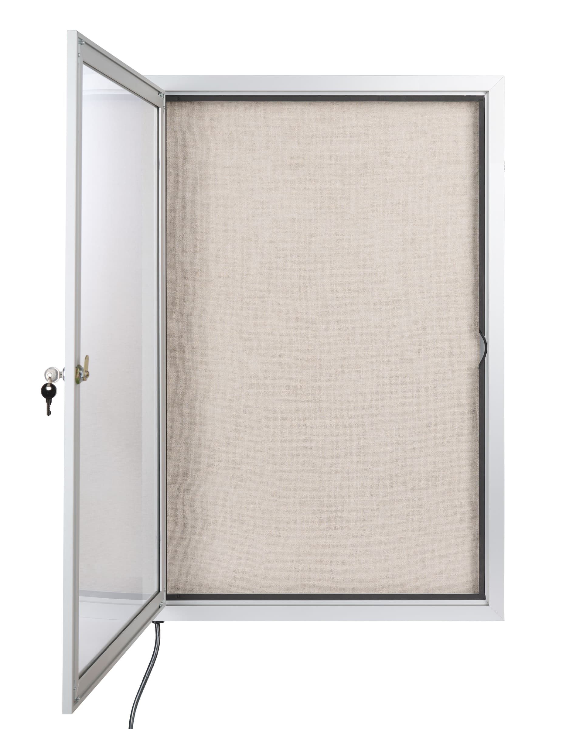 sealed outdoor bulletin board cases for indoor and outdoor use