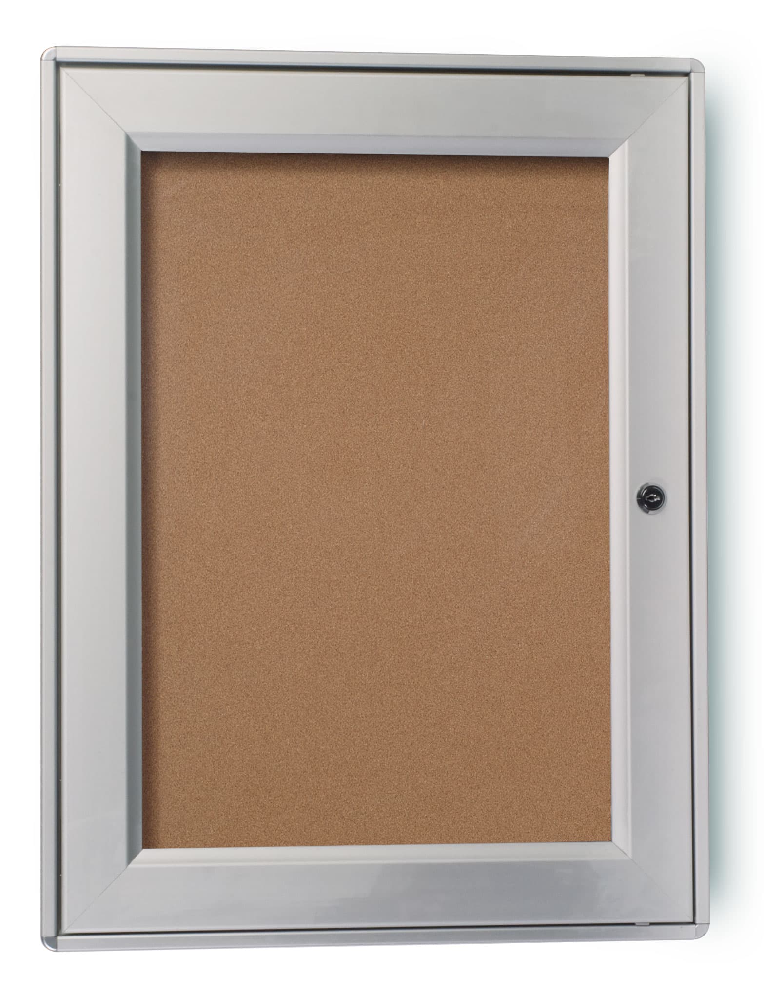 Outdoor Corkboard: w/Locking Door 13" x 19"