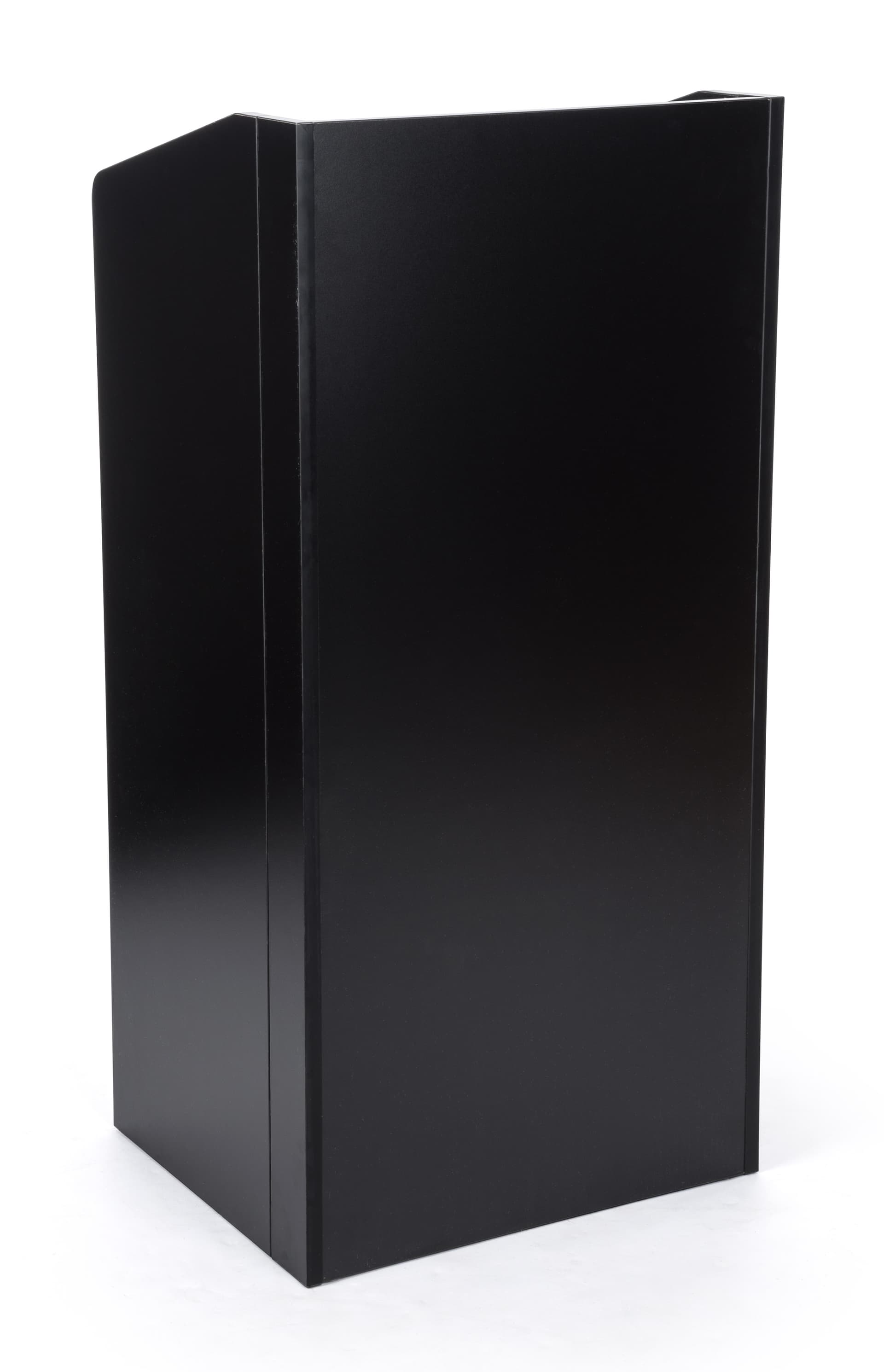 Portable folding podium with knockdown design