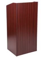 Mahogany collapsible podium