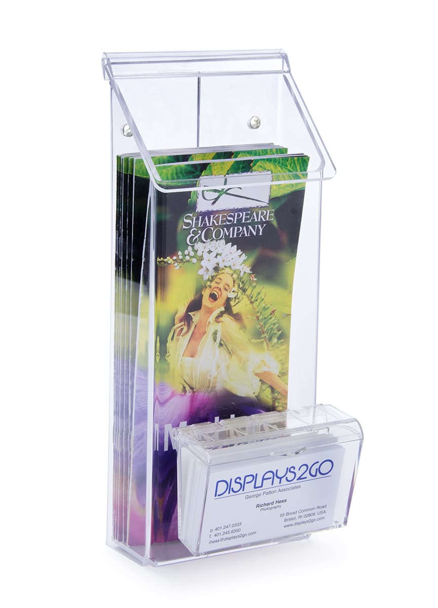 Acrylic Outdoor Flyer Dispenser