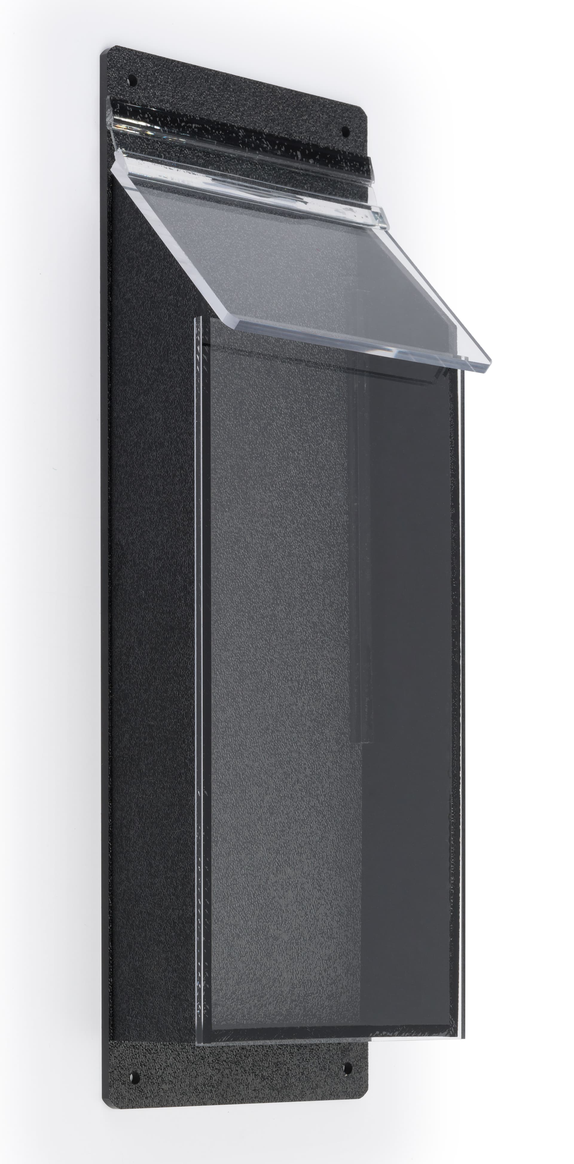 Weatherproof outdoor pamphlet holder