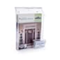 Outdoor Acrylic Magazine Wall Rack, 8.5"w, Business Card Pocket, Hinged Lid - Clear