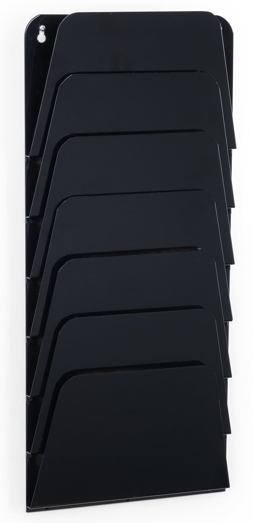 Wall Mount Black File Pocket is Made of Steel