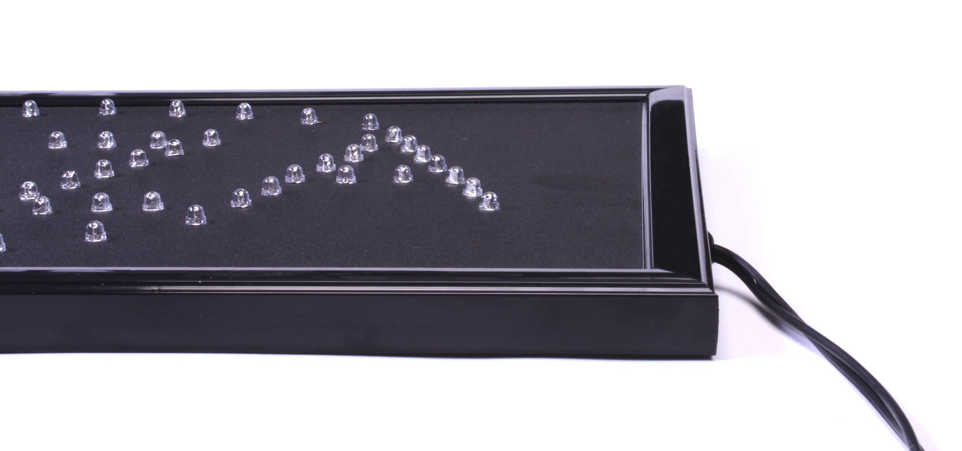 Open LED Signs with textured Design