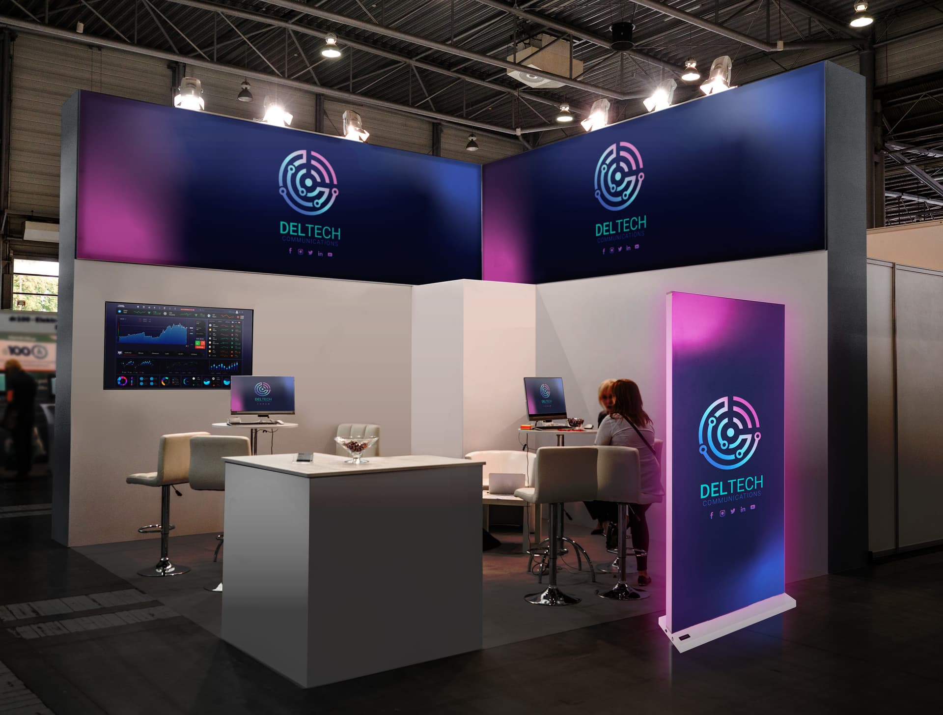 SEG lightbox for tradeshows and expos