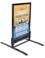 Springer Sidewalk Sign w/ Double Sided Snap Frame and Magnetic Lining