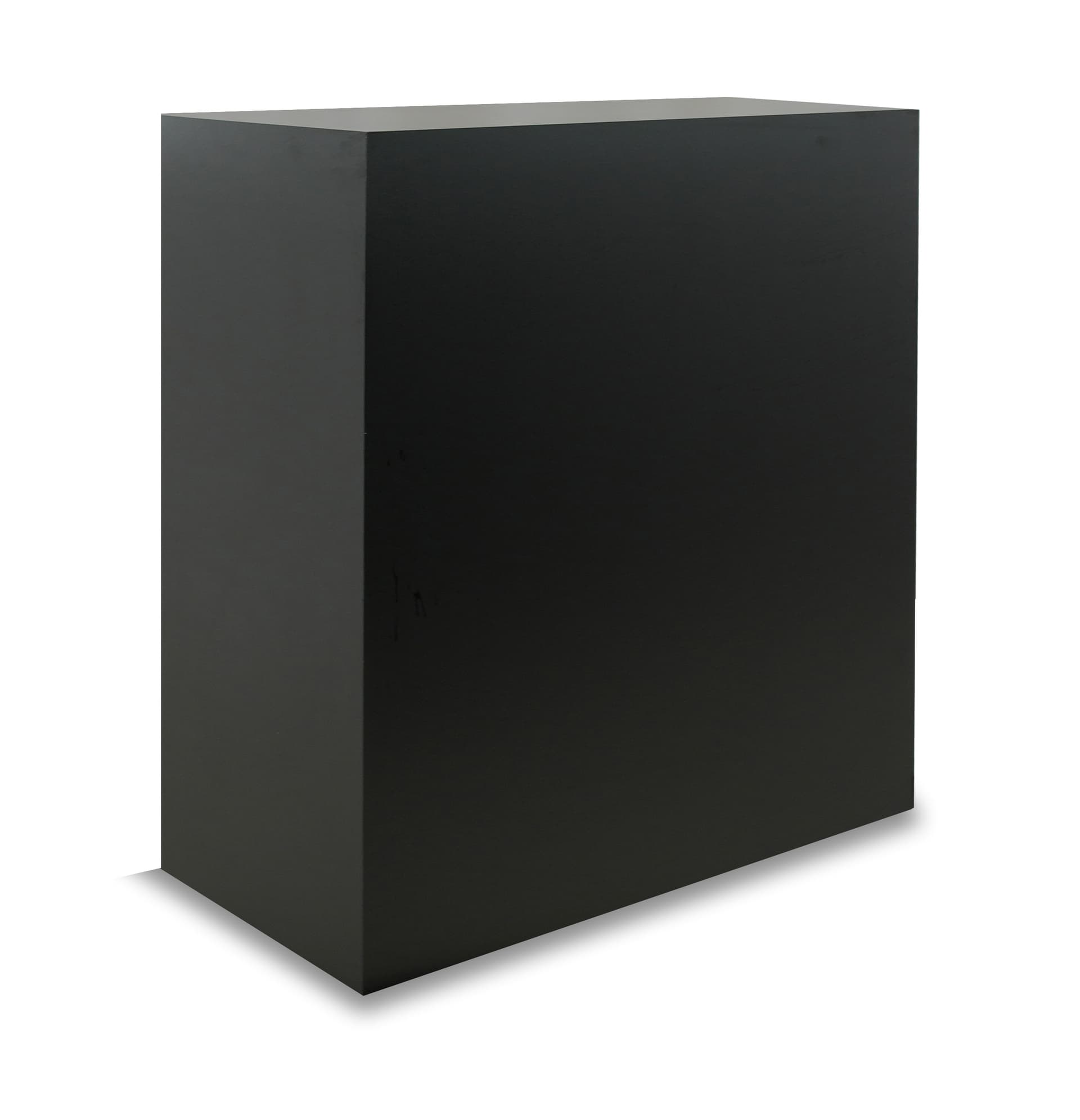 Retail display pedestal with a height of 30 inches