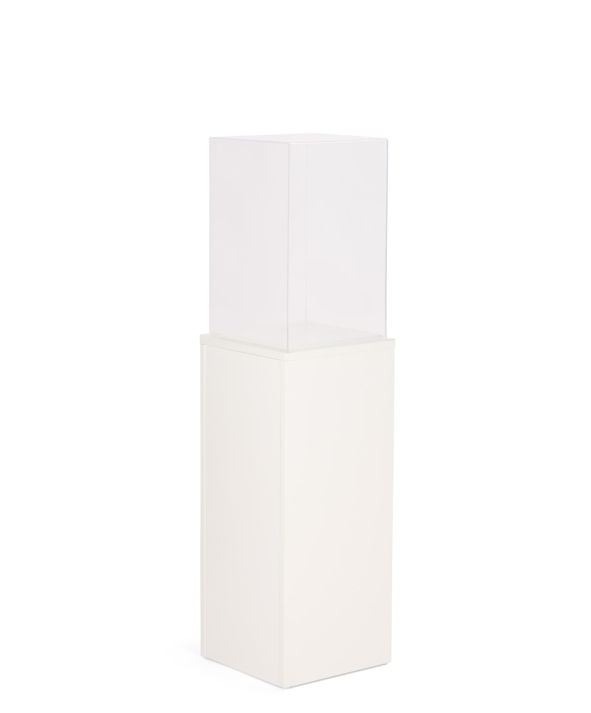 White display pedestal is 47" tall