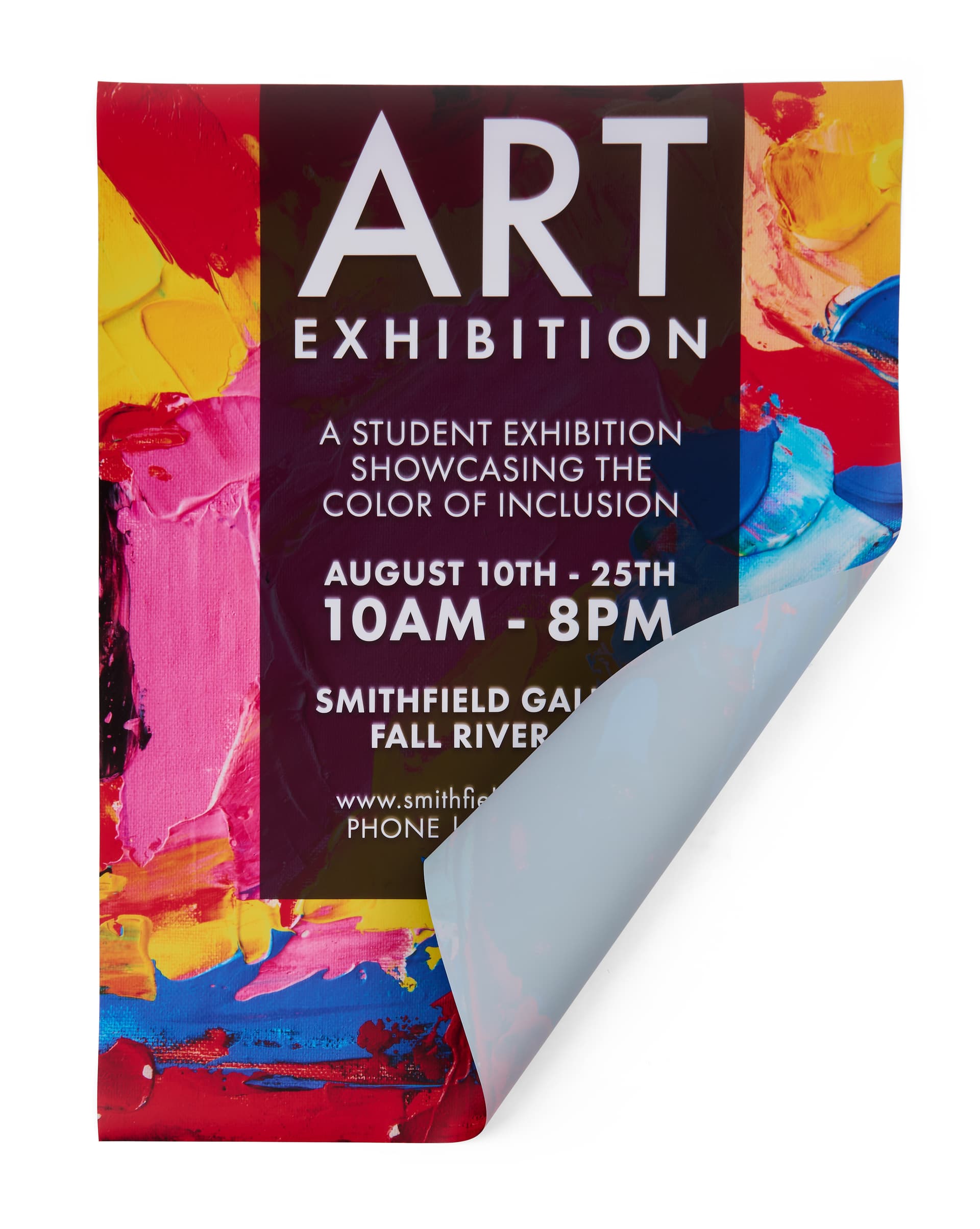 Backlit Poster with smooth finish