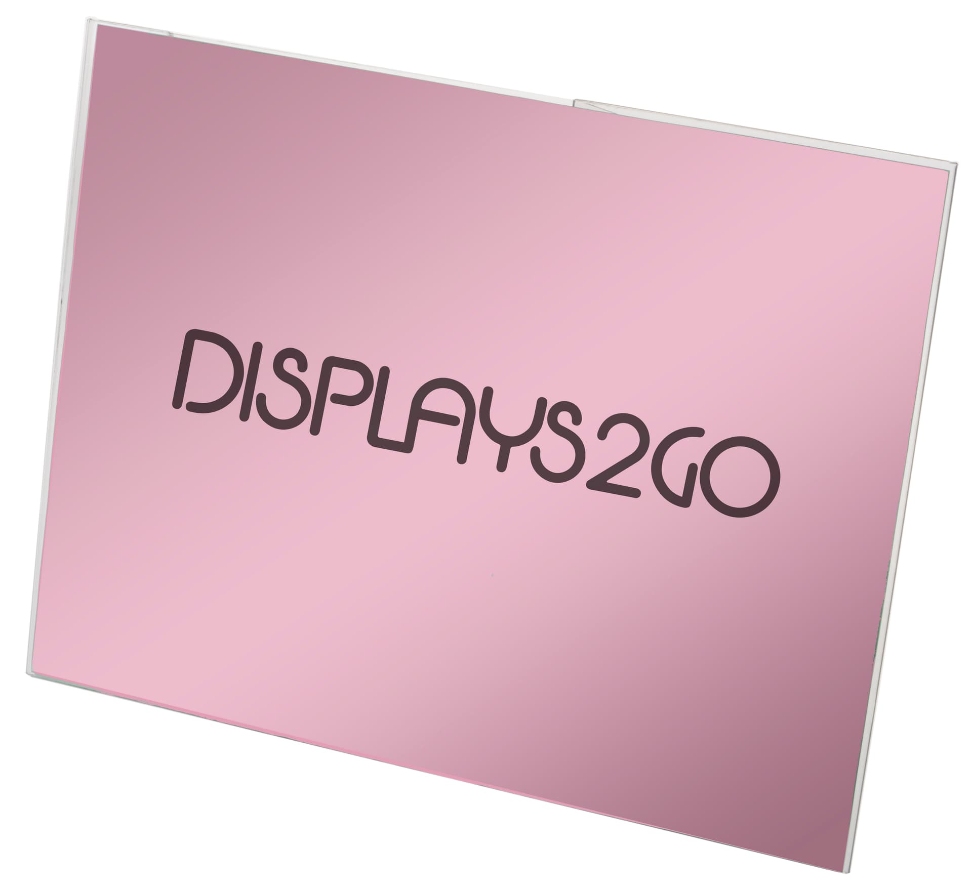 Plastic Easel Sign Holder Shatter- Resistant