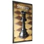 24 x 36 Poster Frame for Wall, Rear Loading, Aluminum, 35mm Profile - Black