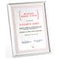 Picture Frame for Tabletop or Wall, Aluminum