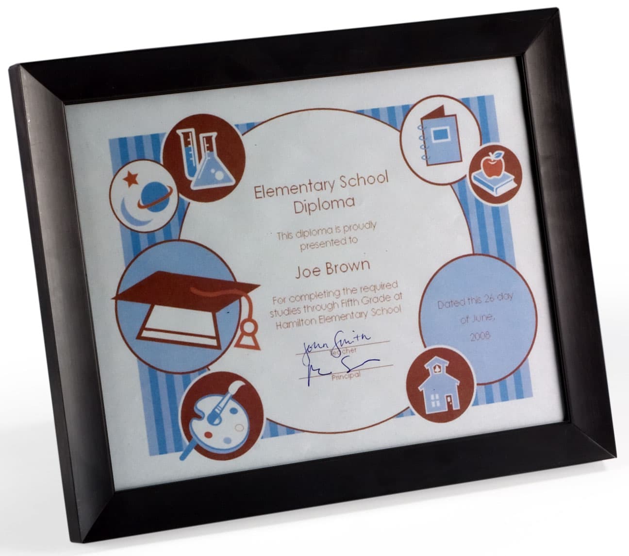 Certificate Frames: 8-1/2" x 11"