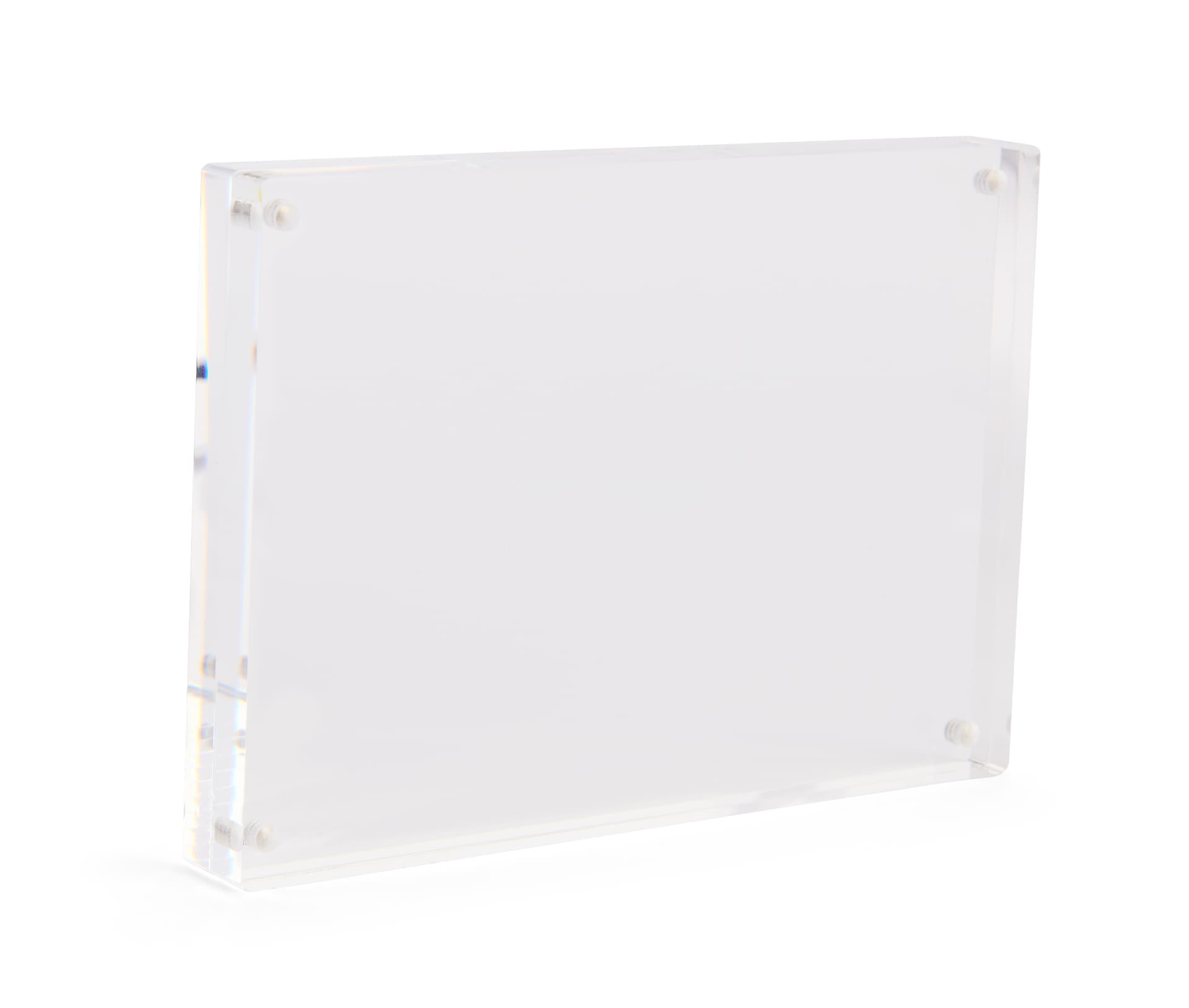 Recycled Magnetic Acrylic Frame with 4" x 6" Display Area 