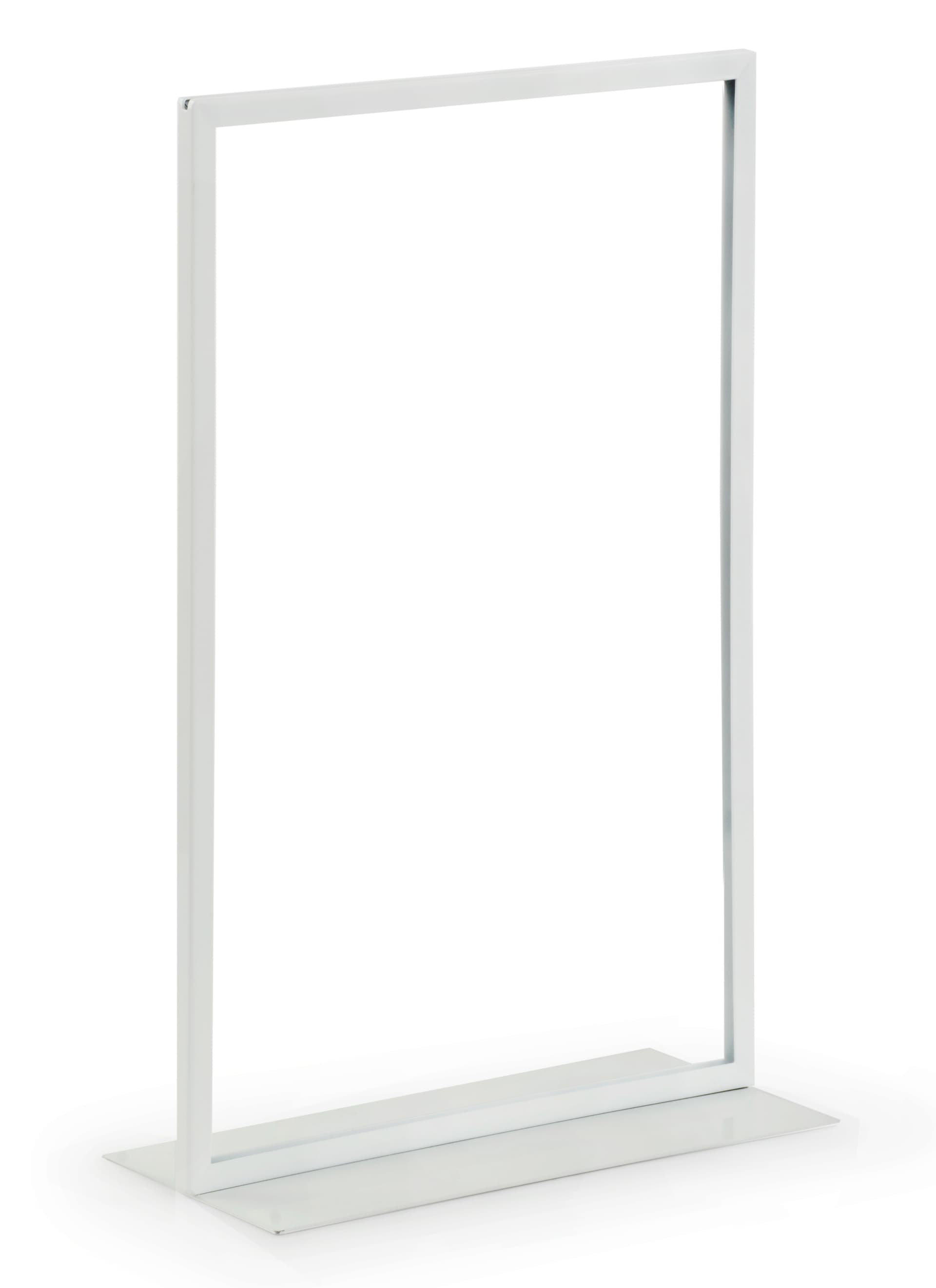 White Vertical 11 x 17 Sign Holder 