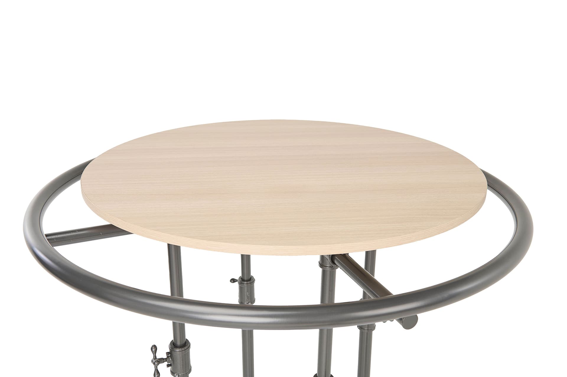 Retail Clothing Racks Wood Top