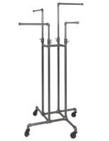 height adjustable Retail Clothing Display Racks