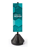 Custom 12x36 waterproof graphic panel for PLAPL48B with digital UV printing