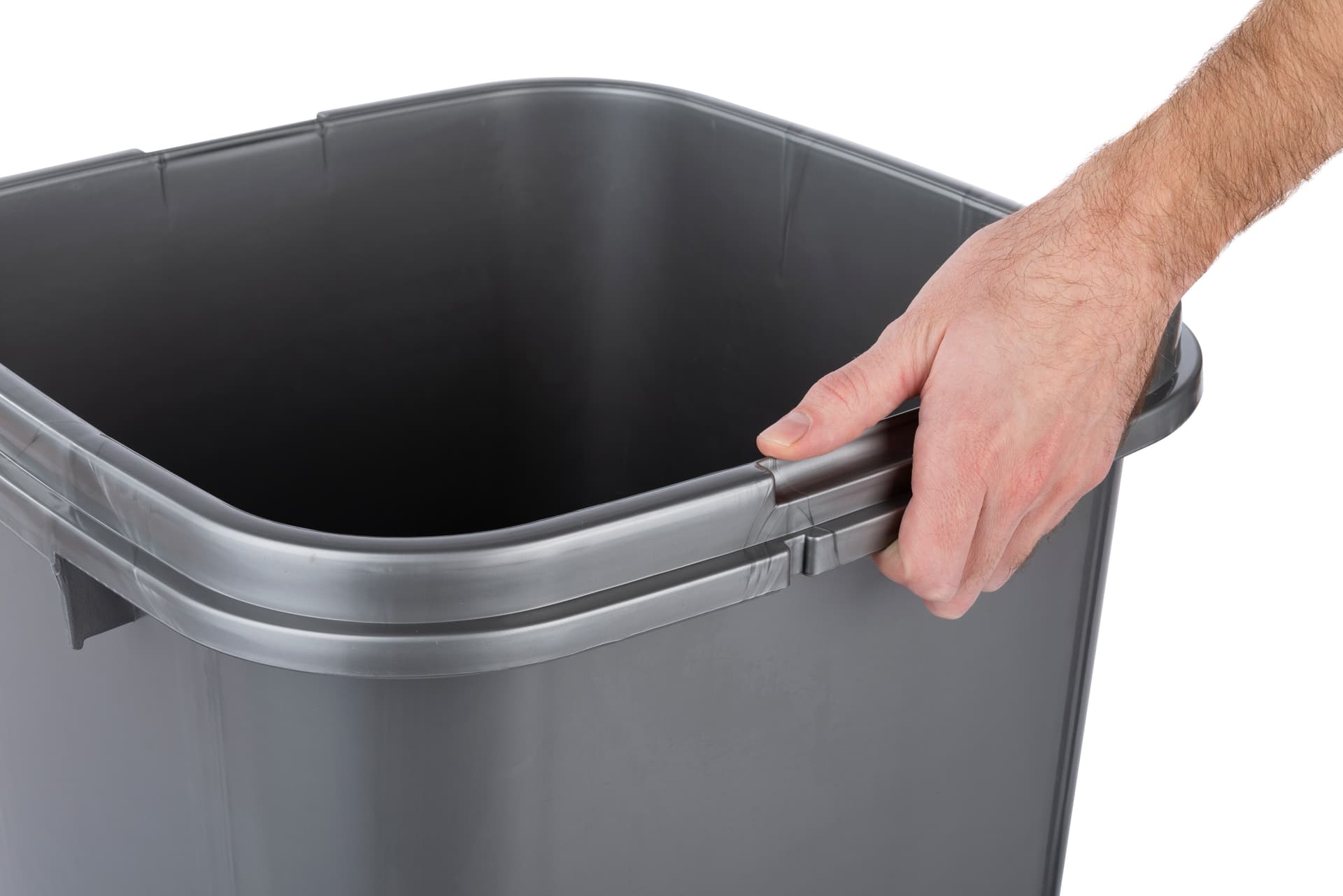 easy to lift rigid plastic liner