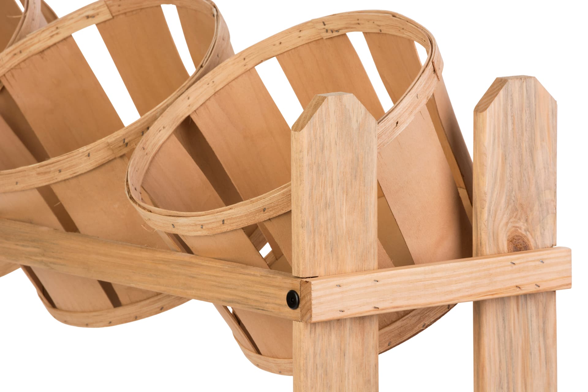 Bushel Basket Stand for Retail