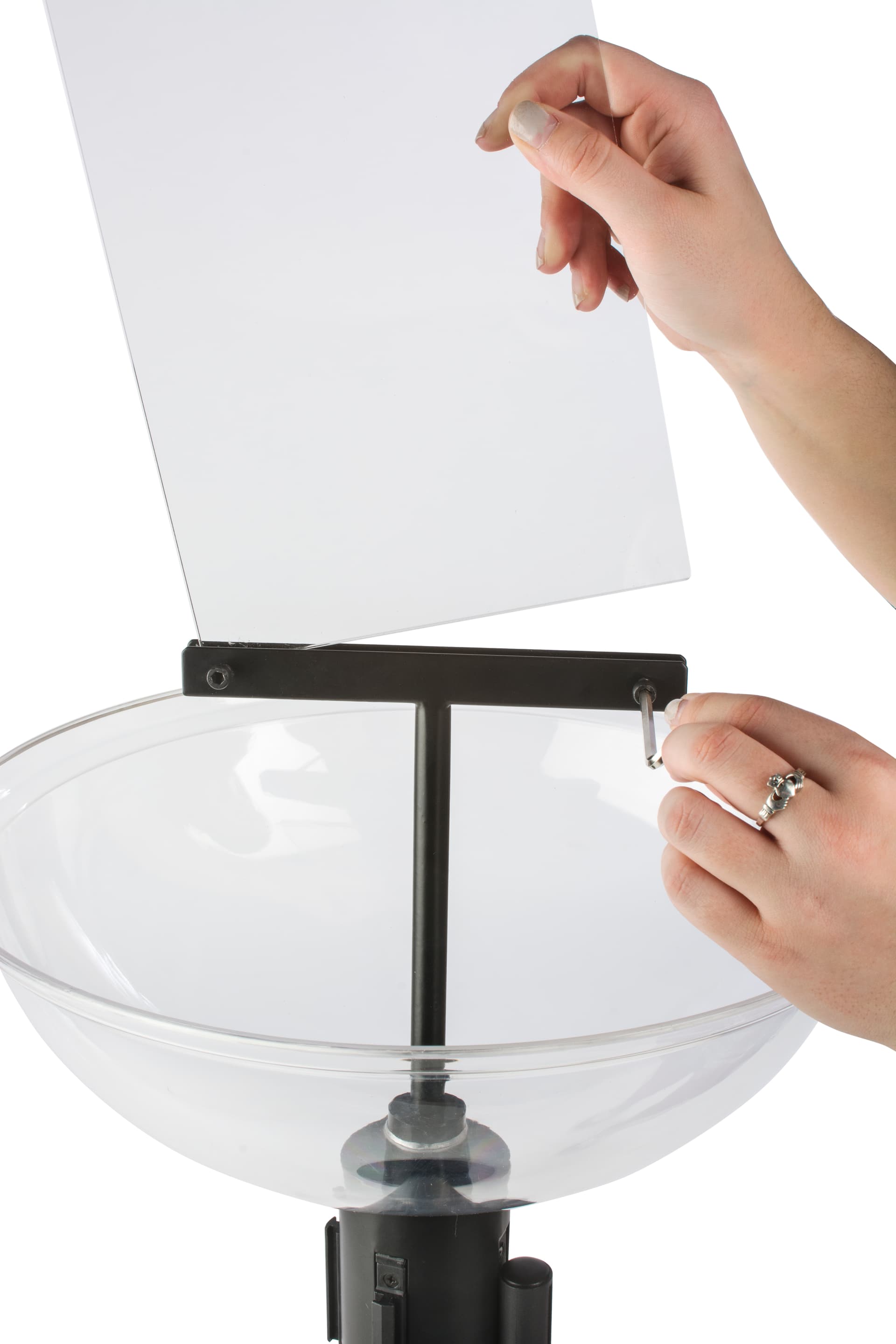 7" x 11" Sign Holder Dump Bin Stanchion Topper