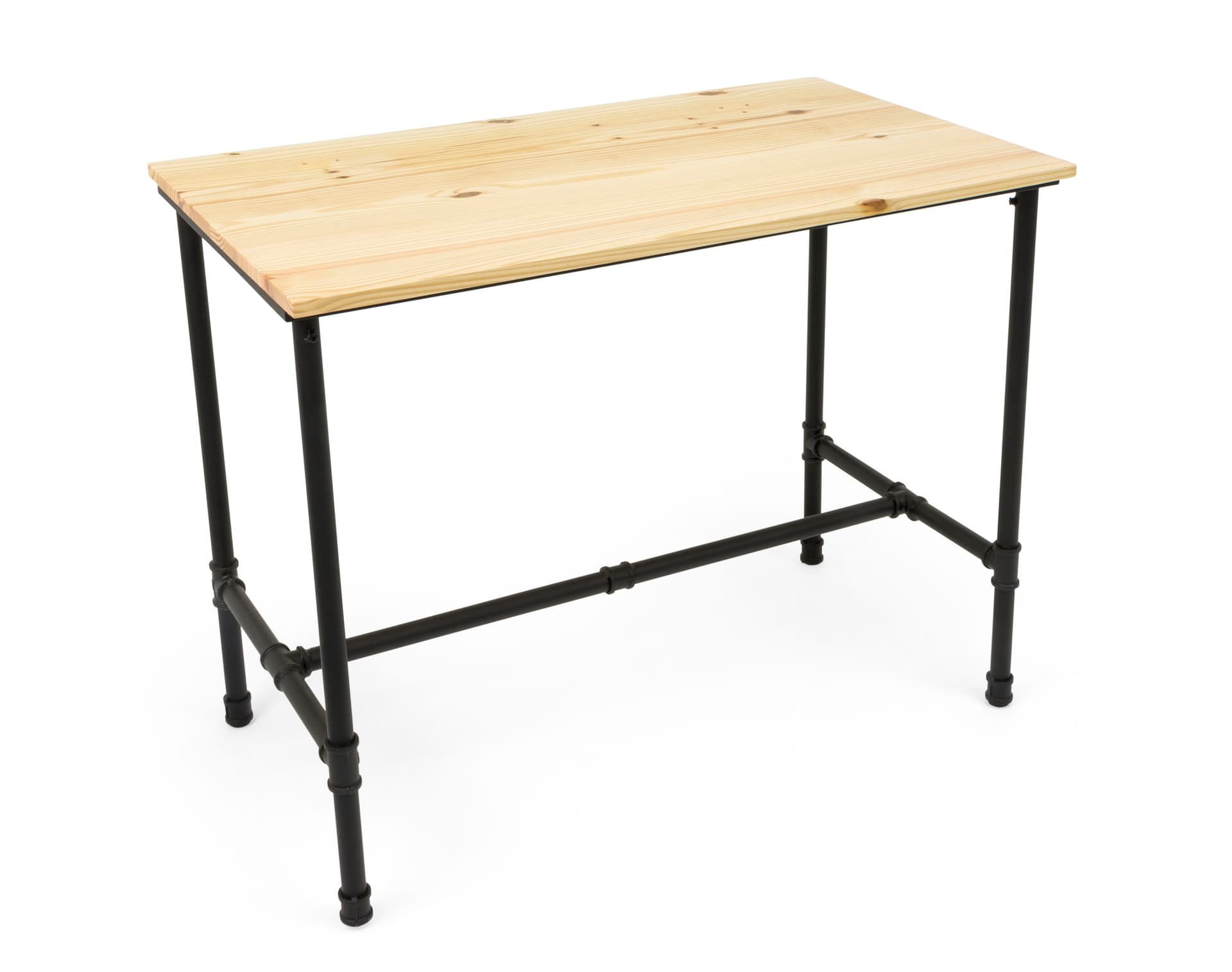 Natural Pine Large Pipe Retail Table