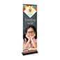 Premium Wide Base Retractable Banner Stand