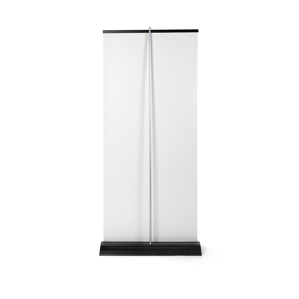 Premium wide base retractable banner stand with lightweight design 