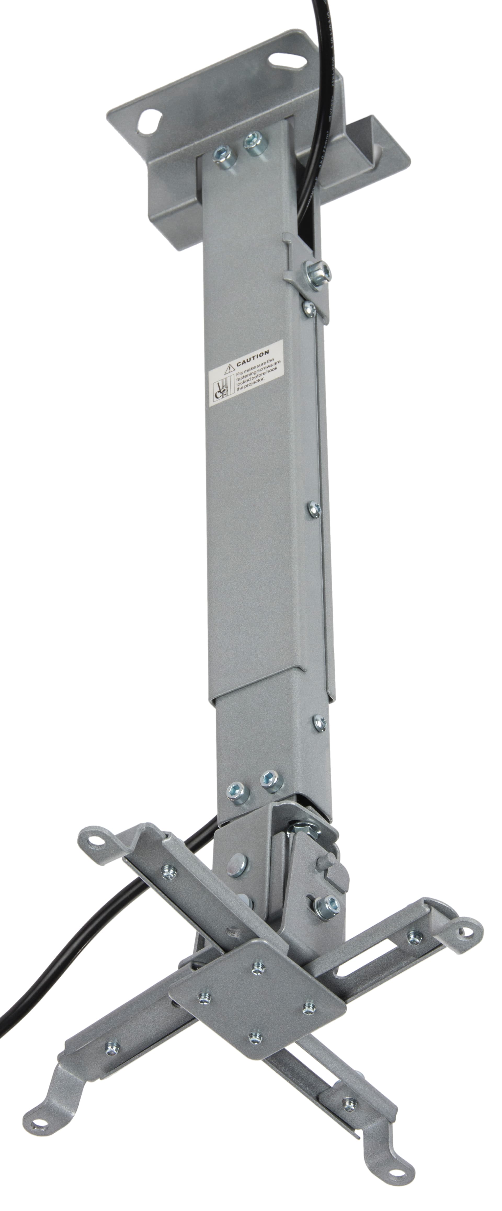 Vaulted Ceiling Projector Mount with Cable Management